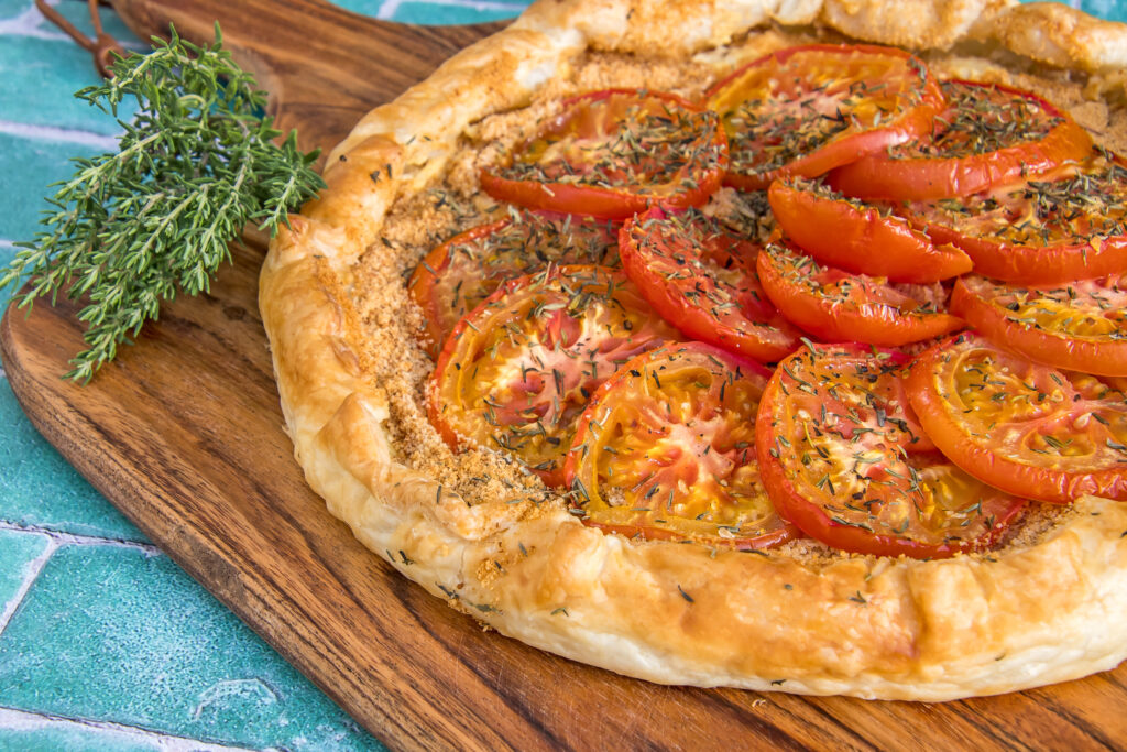 Tarte à la tomate