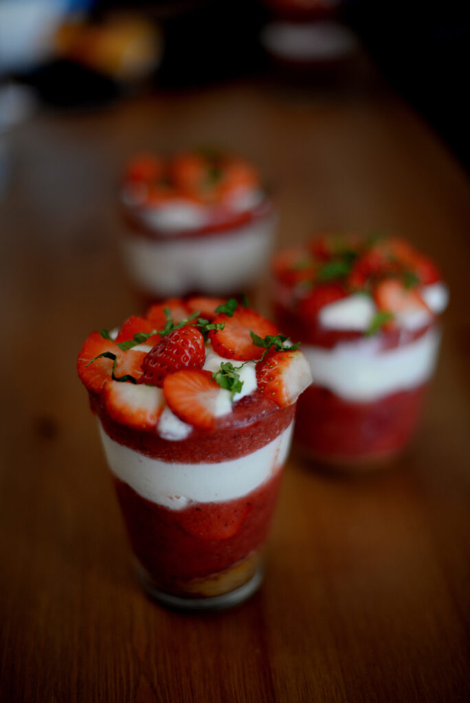 Tiramisu aux fraises et aux spéculoos