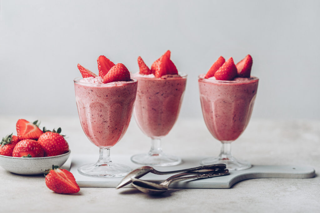 Mousse aux fraises