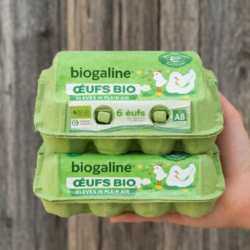 2 boites oeufs bio X12 - Épicerie frais - Jardins de Garonne