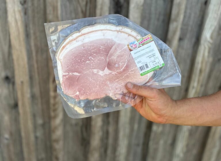 Jambon Blanc tranché - Viande frais - Jardins de Garonne