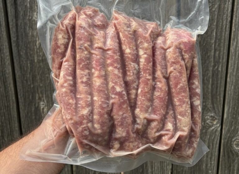 saucisse fine - Viande frais - Jardins de Garonne