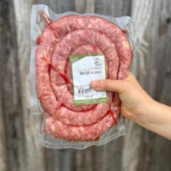 Saucisse - Viande frais - Jardins de Garonne