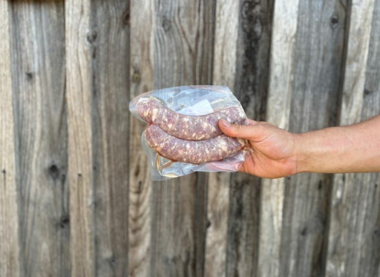 Saucisse de porc par 2 unités - Viande frais - Jardins de Garonne