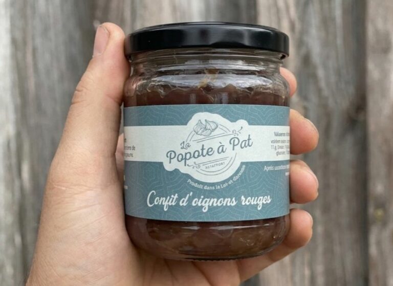 Confit d’oignons rouges - Épicerie frais - Jardins de Garonne