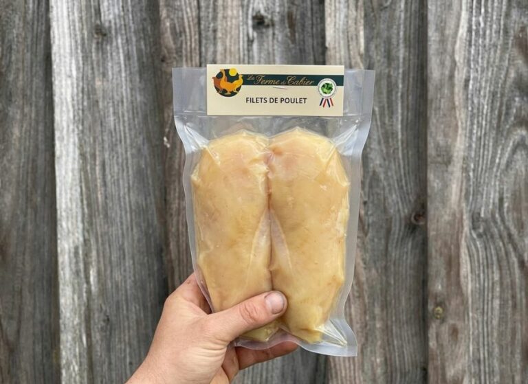 Filets de poulet - Viande frais - Jardins de Garonne