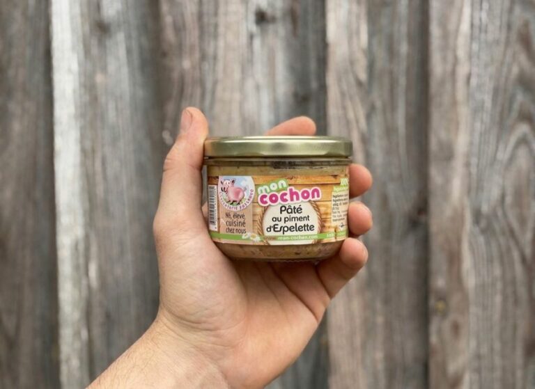 Pâté au piment d'Espelette 200 g - Épicerie frais - Jardins de Garonne